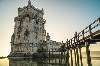 castle, tower, medieval, bridge, fortress, fort, citadel, palace, architecture, building, kingdom