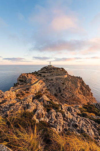 mallorca, formentor, sea, vacations, landscape, rock, spain, to Travel, balearic Islands, mediterranean, lighthouse