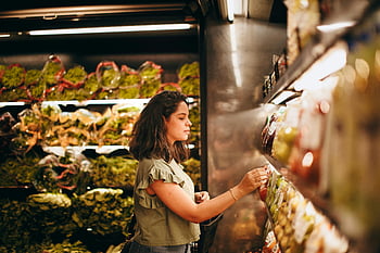 woman buying groceries, supermarket aisle, fresh vegetables, grocery shopping, supermarket shopping, woman selecting vegetables, grocery store, fresh produce, supermarket produce, shopping for groceries, woman in supermarket