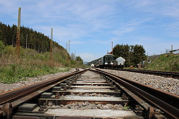stopy, kolejnic, kolejnice, vlak, rez, železniční doprava, železnice, vypnout, opuštěný, zrezivělý, železniční tratě
