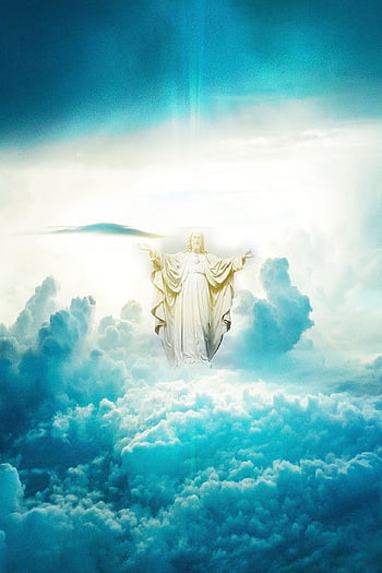 heaven, jesus, clouds, rapture, home-coming, religion, god, church, resurrection, nature, easter