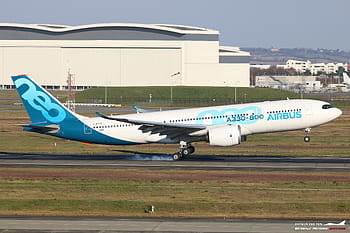 エアバス、 A330-800、 f-wtto、 a330、 LFBO、 a330neo、 着陸、 着地、 トゥールーズ・ブラグナック、 2020年1月