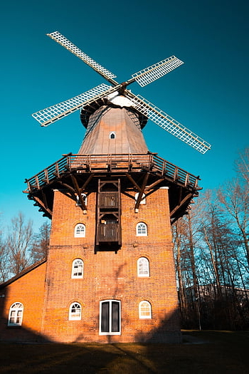 kincir angin, bangunan, tua, struktur, Arsitektur, bersejarah, historis, Museum Windmill, objek wisata, tengara, mallorca