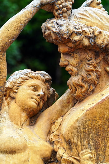 sculpture, figure, antique, old, garden Decoration, artwork