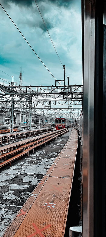 train, rails, railroad, jakarta, jakarta Railway Station, manggarai Railway Station, station, platform, railway, railway Station, train Station