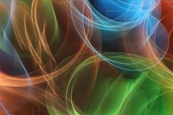 抽象的な背景、 円形、 半透明の波、 鮮やかな色、 渦巻き模様のデザイン、 抽象芸術、 カラフルな抽象的な、 現代美術、 デジタルアート、 抽象的なパターン、 抽象的な渦巻き