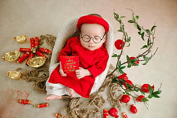 Vietnam, bambino, ritratto, infantile