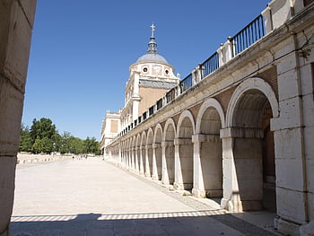 saray aranjuez, aranjuez, ispanya, Madrid, mimari, Saray, kale, miras, anıt, tarihi, sütunlar