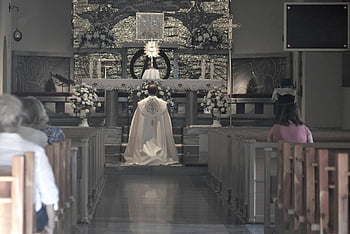 priest, catholic Church, eucharist, mass, prayer, religion