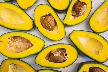 avocado, frutta, semi, cibo, salutare, nutrizione, biologico, semi di avocado, metà, fotografia di cibo, insalata
