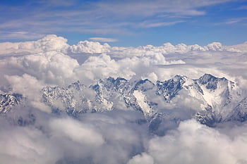 mountain, snow, peak, clouds, landscape, cold, travel, winter, pakistan, nature, karakoram