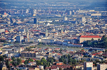linz, Rakousko, Dunaj, horní rakousko, cestovní ruch, budova, architektura, město