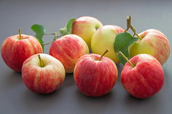 jablka, detailní fotografie, Závalná červená jablka, Žlutá jablka, svěžest, sklizeň Bounty, ovocné fotografie, sklizeň jablek, čerstvá jablka, jablko detail, Apple Freshness
