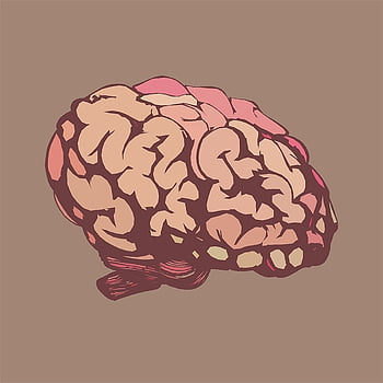 뇌, 마음, 만화, 심리학, 과학, 그림, 상상력, 상, 스타일, 창조적 인