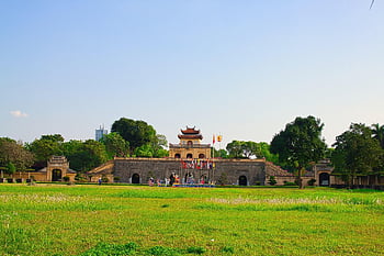 Hanoi, Vietnam, architektura, historický mezník, Císařská Citadela Thang Long