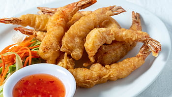 krevety tempura, krevety, gurmán, smažené, japonská kuchyně, tempura, plody moře, smažený, jídlo