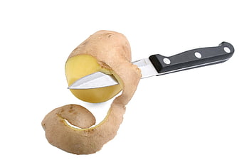 cucina, verdura, coltello, cibo, Patata, crudo, biologico, radice, salutare, mangiare, freschezza