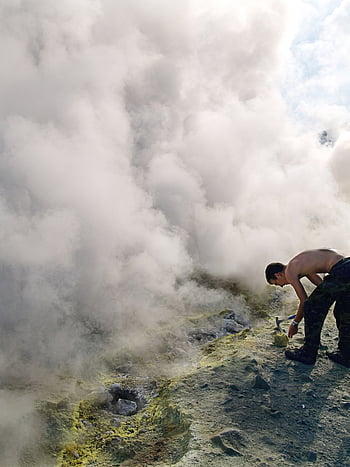 geologie, geolog, volcanology, sopka, Itálie, Sicílie, Příroda, hora, vulkanismus, sopečný, kráter
