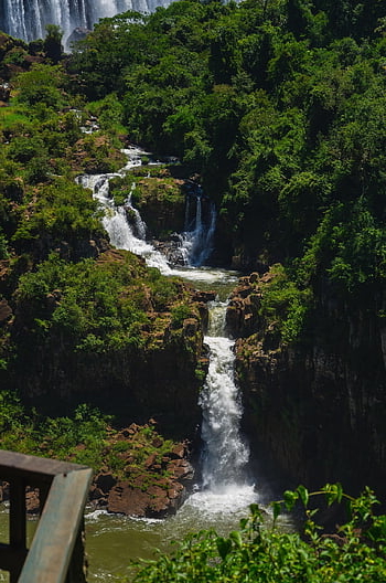 waterfall, iguazu, nature, cataracts, river, brazil, wild, water, landscape