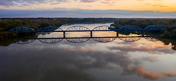 rzeka, wisla, Wisła, infrastruktura, odbicie, dublowanie, odbicie lustrzane, spokojne wody, architektura, banki, brzegi rzeki