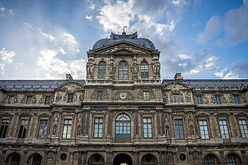 žaluzie, Paříž, Francie, budova, muzeum, cestovat, kultura, louvre palác, Evropa, architektura