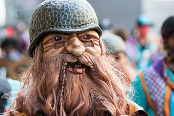 tradice, venku, fasnacht, karneval, masky, maska, vojtěška, luzern, švýcarsko, děsivé, škaredý