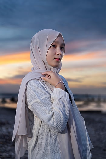 girl, hijab, model, portrait, nature, woman, muslim, young Woman, islam, female Model, makeup