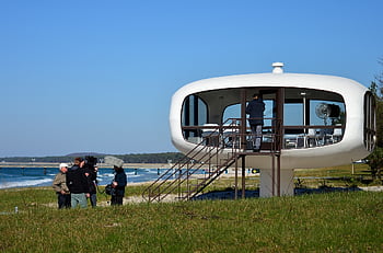 Ostsee, Filmteam, Rettungsturm, DDR-Nostalgie, Film