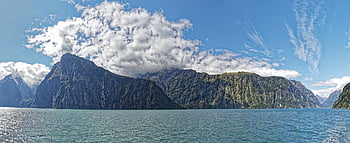 Nový Zéland, zvuk milford, fjord, voda, hory, národní park fiordland, fjordland, národní park, Příroda, krajina, jižní ostrov