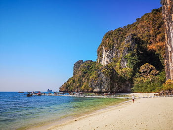 thailand, landscape, ocean, nature, sky, travel, asia, island, water, summer, phuket