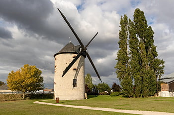 mill, plain Flour, miller, windmill, wheat, architecture, tradition, former