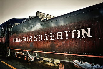 Durango & Silverton, parní lokomotiva, vinobraní vlak, rustikální kouzlo, průmyslového dědictví, hnědý obarvený vlak, durango silverton, Parní motor, Železniční dědictví, historický vlak, Přehlídka lokomotivy