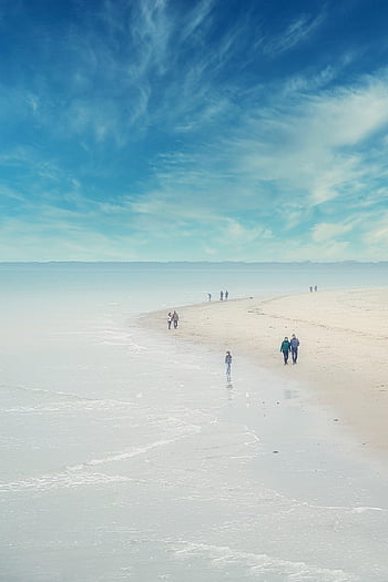 Hollandia, strand, Északi-tenger, homokdűnék, szép háttérkép, tájkép, természet, tenger, homok, tengerpart, óceán