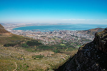 capetown, south-africa, sky, mountain, table Mountain, landmark, landscape, africa, outdoor, holiday, travel