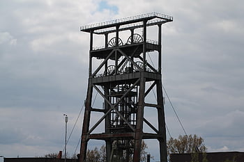 Gneisenau, hornictví, účtovat, hřídele, headframe, těžit, průmyslového dědictví, Ruhr oblast, peníze, dortmund