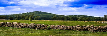kulatý vrchol, Příroda, malý kulatý vrchol, gettysburg, Pennsylvania, bojiště, historický, krajina, nebe