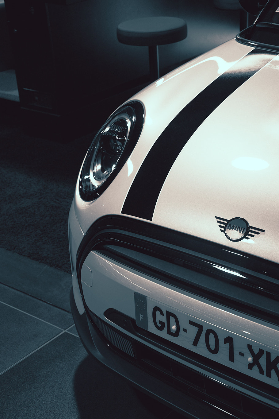 konvertibilní, austin mini, automobil, auto, luxusní auto