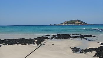 Jeju-sziget, óceán, Jeju, utazás, tájkép, természet, jeju tenger, korea, idegenforgalom, tengerpart, sziget
