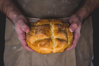 bread, loaf, bakery, baked, flour, wheat, dough, nutrition, carbohydrates, fresh, crust