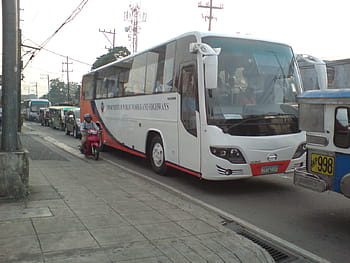 trafikk, DPWH, Department of Public Works and Highways, Regjeringskjøretøy, Novaliches, Filippinene, Storsjo, hino, Philippine Bus Photographers Association, PBPA