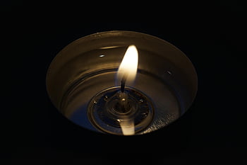 luce del tè, candela, luce, lume di candela, fiamma, bruciare, umore, dolore, calore, religione, meditazione