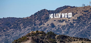 hollywood znamení, Mount Lee, Los Angeles, Kalifornie, usa, kultovní mezník, klasické zobrazení, Slavné Hollywoodské znamení, hollywood kopce, venkovní fotografie, pohled