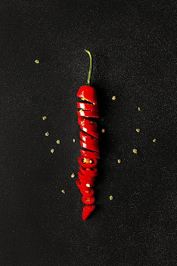 Chilli, czerwony, pieprz