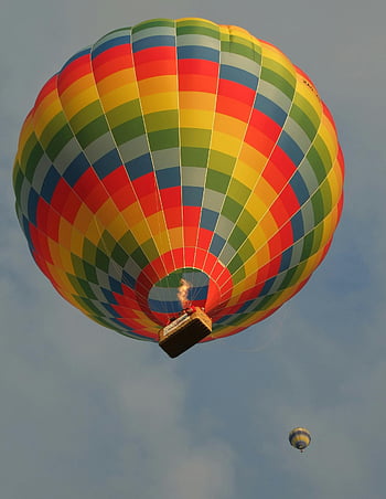 montgolfière, multicolore, ciel, vol, coloré, aérien, aventure, Voyage, Festival, de plein air, des loisirs