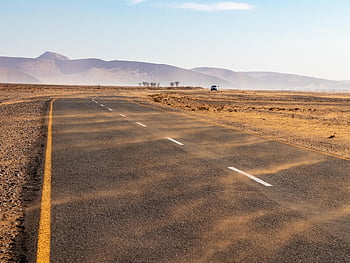 sand, vej, namibia, Afrika, ørken, sahara, natur, safari, tør, Nationalpark, klit