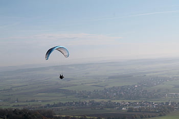 fallskjermhopping, fallskjerm, flying, paragliding, sport, fritid, natur, eventyr, Fritidsaktivitet, paraglider, himmel