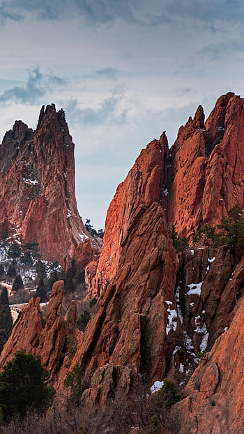 rocce rosse, Colorado, montagne, Stati Uniti d'America, natura, roccia, paesaggio, scenario, formazione, arenaria, panoramico