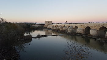 cordoba, soumrak, guadalquivir