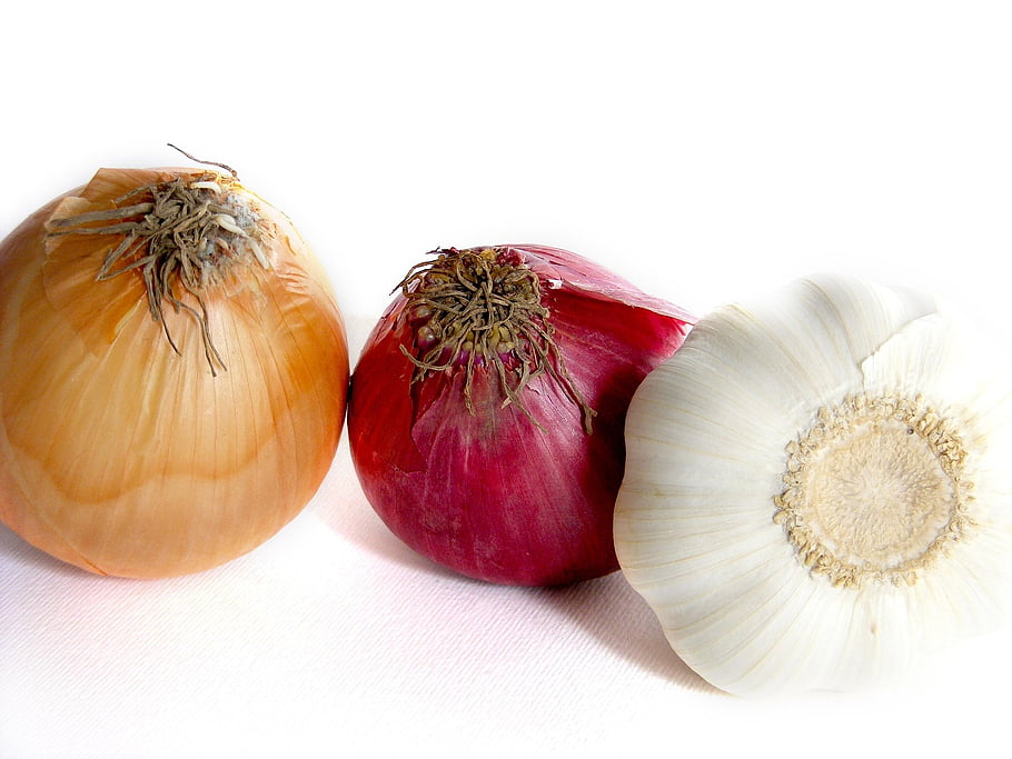 cibule, zelenina, jídlo, česnek, zeleniny, zdravý, vegetariánský, čerstvý, organický, přísada, přísad