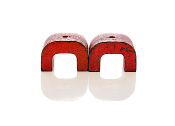 magnet, podkova, pár, Alnico, Červený magnet, kov, uvízl, platnost, bok po boku, odraz, Červené